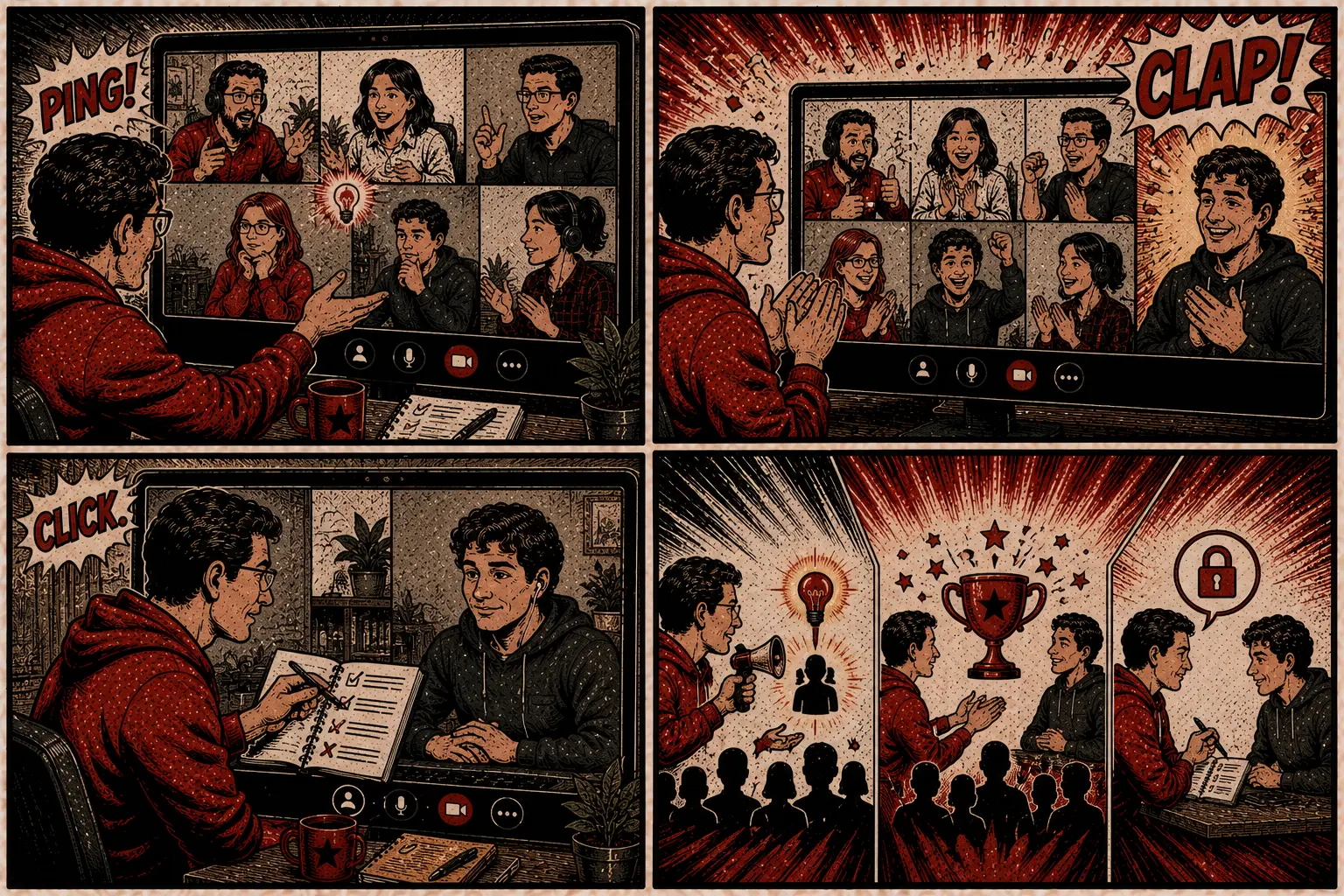 Cultural and team diversity in remote teams.