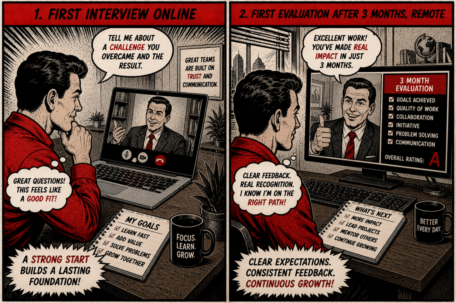 A three-month trial period reveals more than a resume.